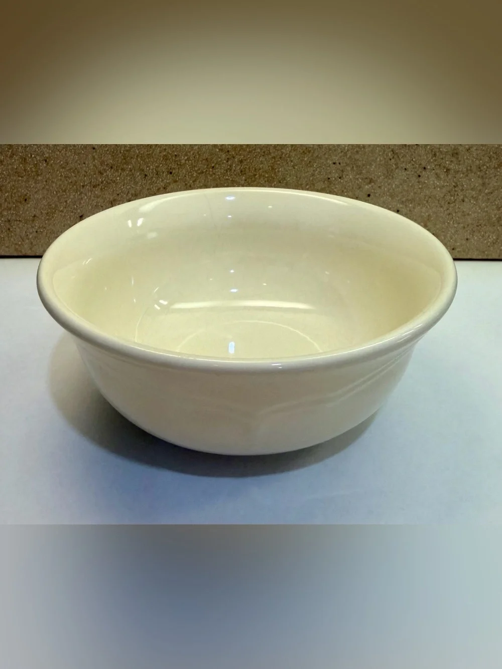 Vintage Pfaltzgraff Remembrance Fruit Dessert Sauce Dip Bowl Ivory Stoneware